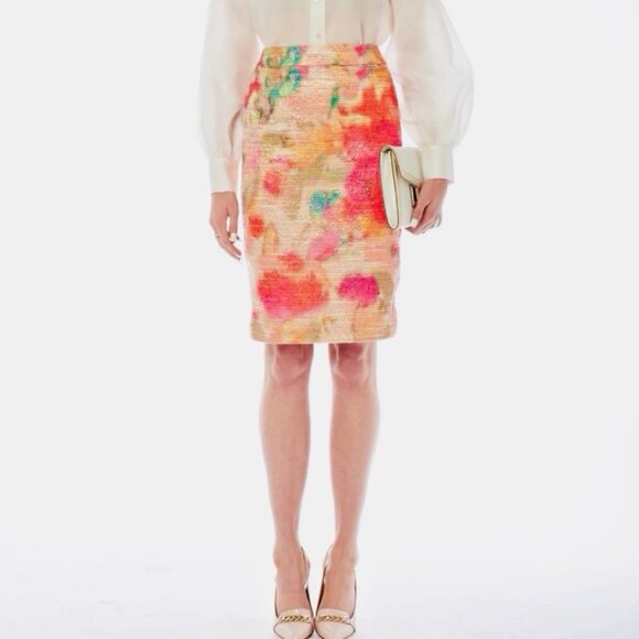 Kate Spade water color Haley blouse & skirt set size 12 - Picture 8 of 8